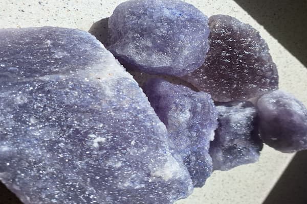 خرید سنگ نمک آبی سمنان + قیمت فروش استثنایی